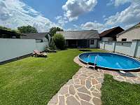 K dispozici je bazén se slunečním ohřevem - ubytování Novosedly nad Nežárkou