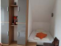 Ložnice 1,5 lůžka - apartmán ubytování Lipno nad Vltavou
