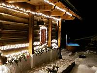 Vánoční osvětlení - pronájem chalupy Vacov - Čábuze
