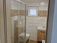 Koupelna - chalupa ubytování Novosedly nad Nežárkou