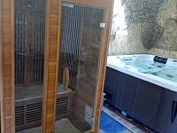 Infra sauna - pronájem chalupy Kukle