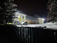 zimní noční pohled - Koloděje nad Lužnicí