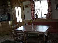 obývací místnost - chata ubytování Soběslav
