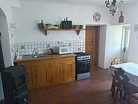 Kuchyň A1 - chalupa ubytování Bořetín