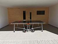 sauna a stůl na ping pong - chalupa k pronajmutí Petříkov - Těšínov