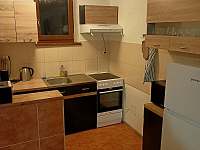 Kuchyně - apartmán ubytování Nová Včelnice - Brabec