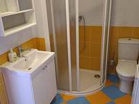 koupelna + WC - rekreační dům k pronajmutí Písečné nad Dyjí