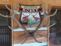 Znak jelení a dančí farmy - apartmán ubytování Hamr Kosky