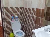 toaleta - apartmán k pronájmu Nová Bystřice