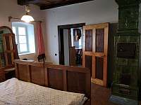 menší ložnice - chalupa ubytování Radějov