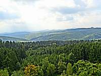 Výhled z rozhledny Brdo - Roštín