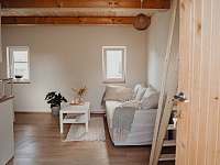 Obývací prostor - apartmán ubytování Vrbice