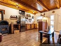 Kuchyňská linka - apartmán ubytování Mutěnice
