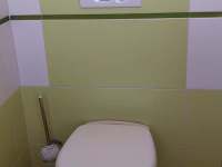 WC v rámci koupelny - pronájem apartmánu Bavory