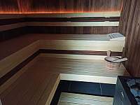 Sauna - vnitřní pohled - Vranová u Letovic