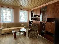 Obývací místnost - chalupa ubytování Podivín