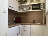 Kuchyňský koutek - apartmán ubytování Březí
