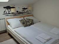 Safari - manželská postel - apartmán k pronájmu Lednice