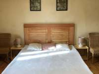 Chaloupka u Žofie, ložnice s manželskou postelí v přízemí - pronájem Žítková