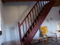 schody na galerii - chata k pronájmu Vranov nad Dyjí