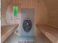 Sauna - chata ubytování Jazovice