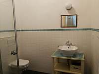 koupelna se sprchovým koutem v apartmánu Terasa - ubytování Horní Věstonice