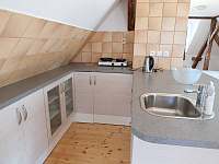 Kuchyňský kout - Apartmán k pronajmutí v v Lednici na Moravě