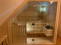 Finská sauna - chalupa ubytování Sušice