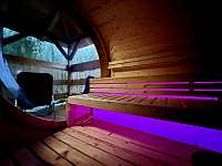 sauna s odpočívárnou - chalupa ubytování Bezděz