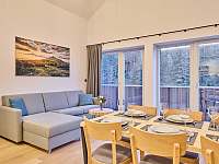Obývací pokoj velký apartmán - ubytování Pec pod Sněžkou