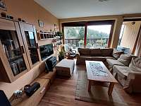 Obývací pokoj pohled - apartmán k pronajmutí Rokytnice nad Jizerou - Horní Rokytnice