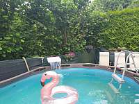 letní bazén - chata k pronajmutí Rokytnice nad Jizerou