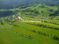 Letecký pohled na vesnici. - Horní Olešnice - Ždírnice