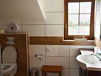 Koupelna + WC - apartmán k pronájmu Horka u Staré Paky