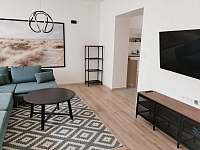 apartmán č.1 obývací pokoj - ubytování Jablonec nad Jizerou