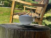 Kávička je povinností k odpočinku - pronájem chalupy Vidochov