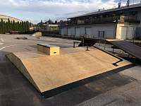 přilehlý skatepark - pronájem chalupy Nová Paka