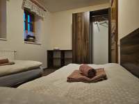 Podkrovní apartmán - pokoj pro 2 osoby - pronájem chalupy Černý Důl - Čistá v Krkonoších