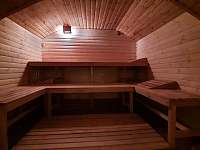 Interiér sauny 1 - Mříčná