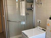 Sprchový kout - pronájem apartmánu Vejprty