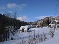 v zimě - pronájem chaty Pstruží