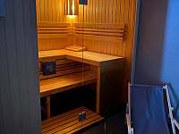 luxusní sauna - chalupa k pronájmu Loučná pod Klínovcem
