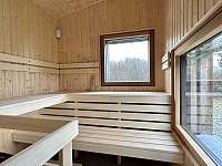Venkovní sauna - chata k pronájmu Abertamy