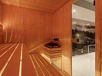 Finská sauna v objektu Abertamy Platz - apartmán k pronajmutí