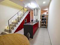 Plně vybavená kuchyně - apartmán ubytování Loučná pod Klínovcem
