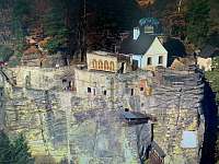 Skalní hrad Sloup 18km - Krompach - Valy