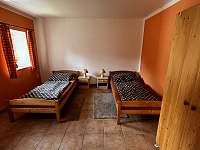 pokoj č.1 v přízemí - chalupa ubytování Heřmanice v Podještědí