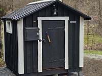 Venkovní finská sauna - chalupa ubytování Kytlice