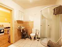 Koupelna - apartmán ubytování Roudnice nad Labem