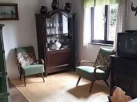 obývací pokoj - chata ubytování Mladkov - Petrovičky